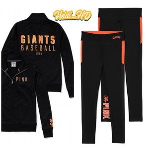 Pink Victoria’s Secret SF Giant Baseball Set